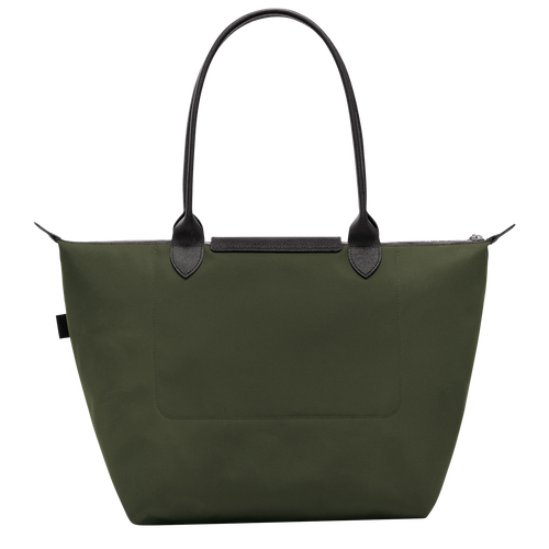 Le Pliage Energy L Tote bag , Khaki - Recycled canvas - View 4 of  6