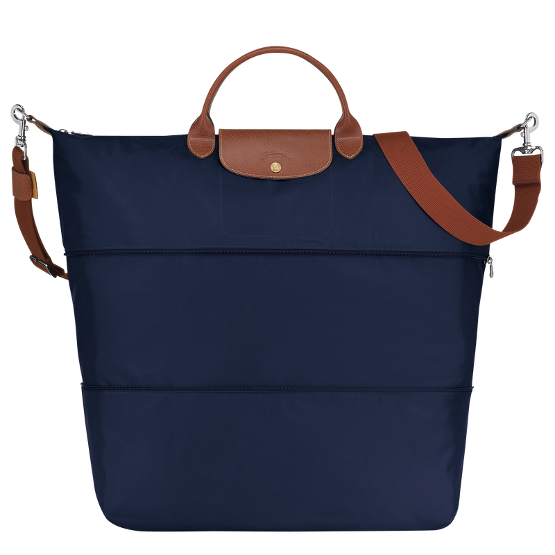 Le Pliage Original 可扩展旅行包 , 海军蓝色 - 再生帆布  - 查看 1 6