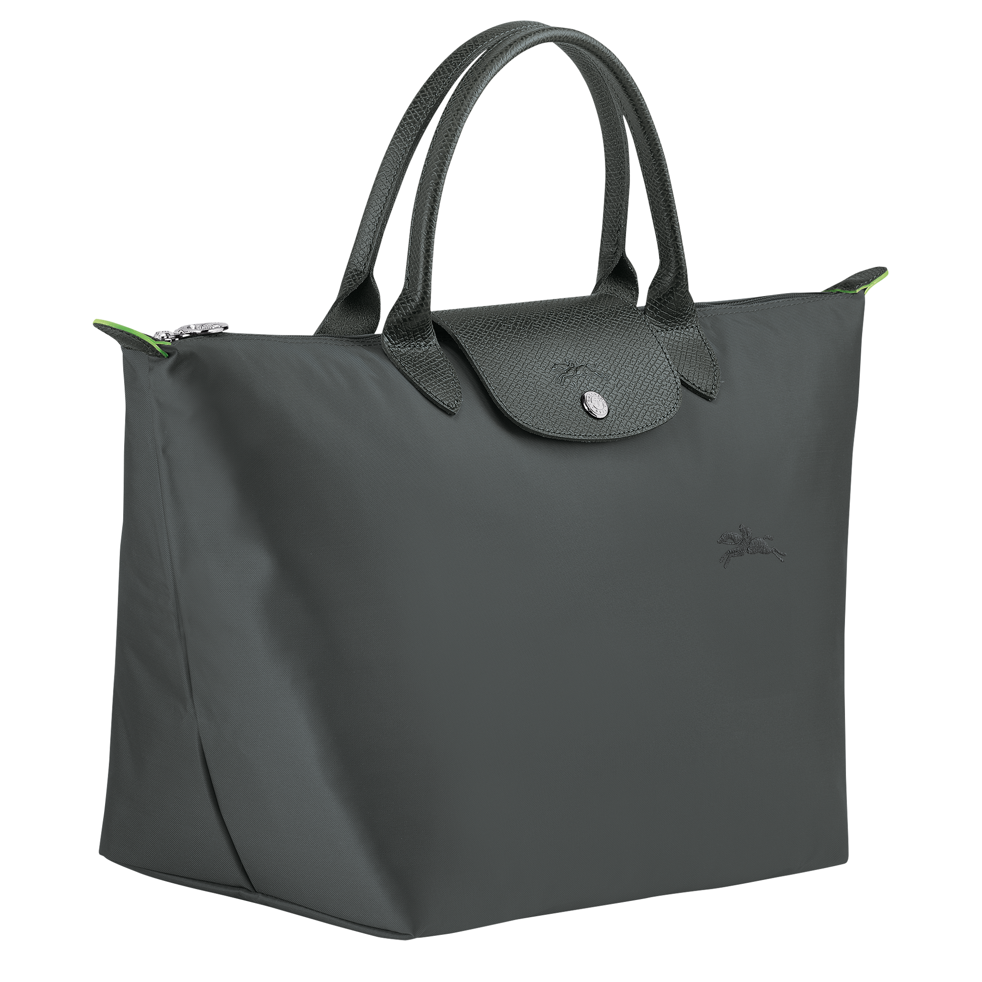 Le Pliage Green 手提包 M, 石墨黑
