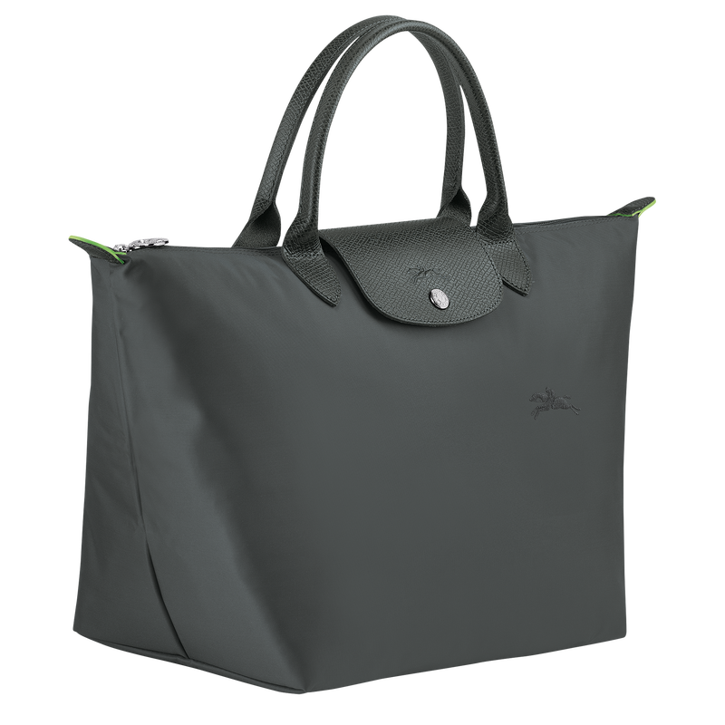 Le Pliage Green M 手提包 , 石墨黑 - 再生帆布  - 查看 3 6