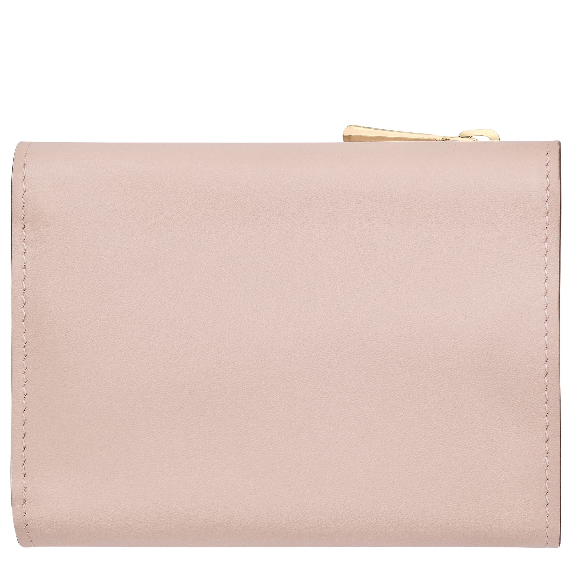 Compact wallet, Petal Pink - View 2 of
3 - zoom in Épure Compact wallet, Petal Pink