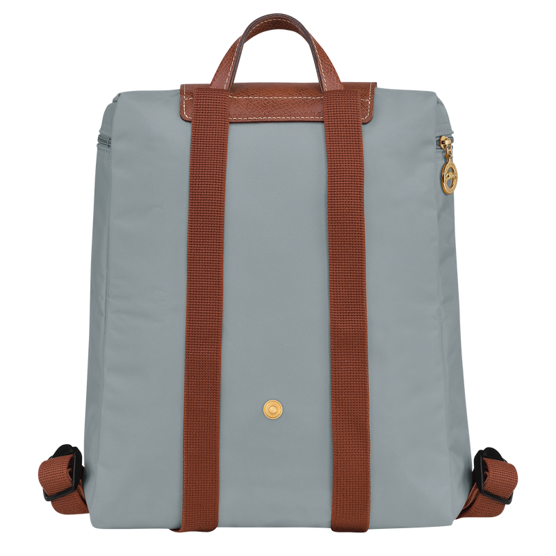Le Pliage Original M Backpack , Steel - Recycled canvas  - View 4 of  7