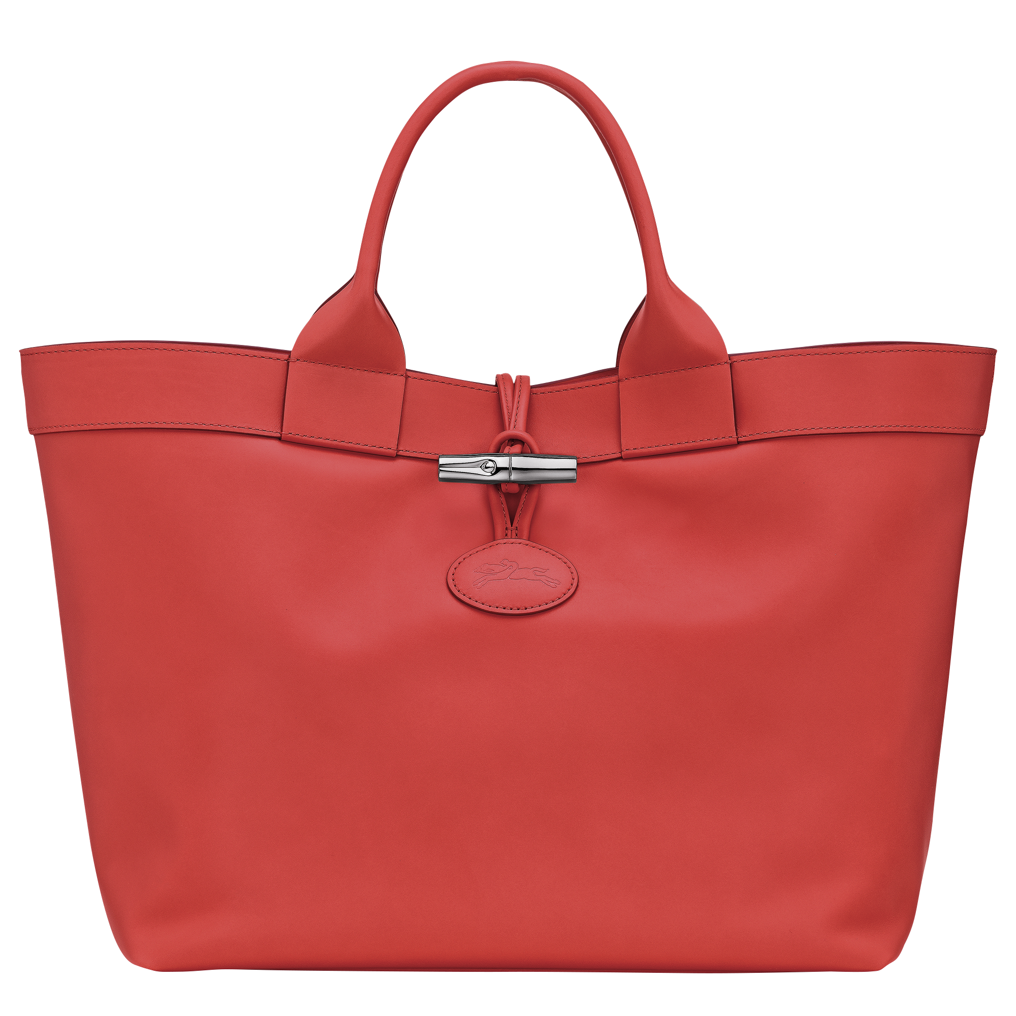 Tote bag L, Red/Navy - View 1 of
5 - zoom in Le Roseau Tote bag L, Red/Navy