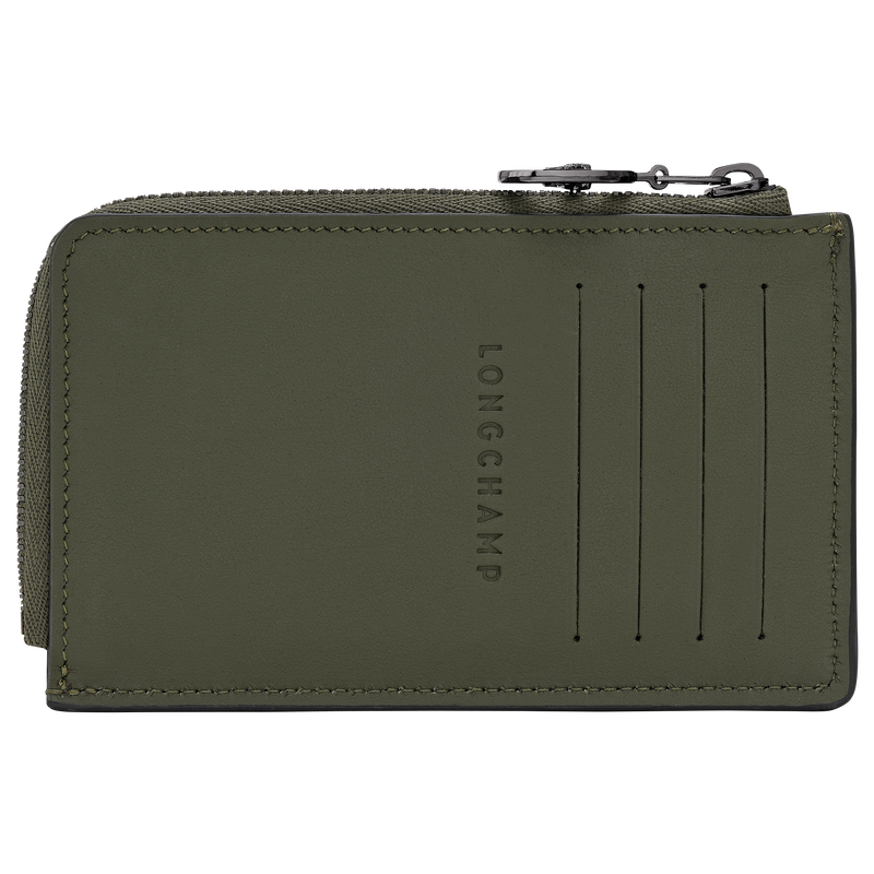 Le Pliage Xtra Card holder , Fir - Leather  - View 2 of  2