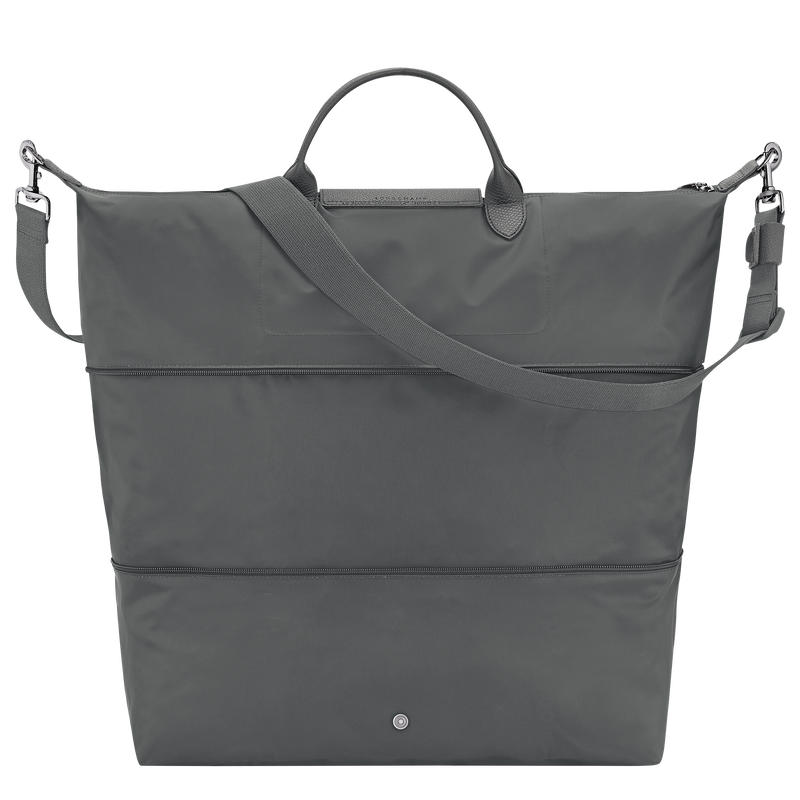 Le Pliage One S Travel bag expandable , Anthracite - Canvas  - View 4 of  9