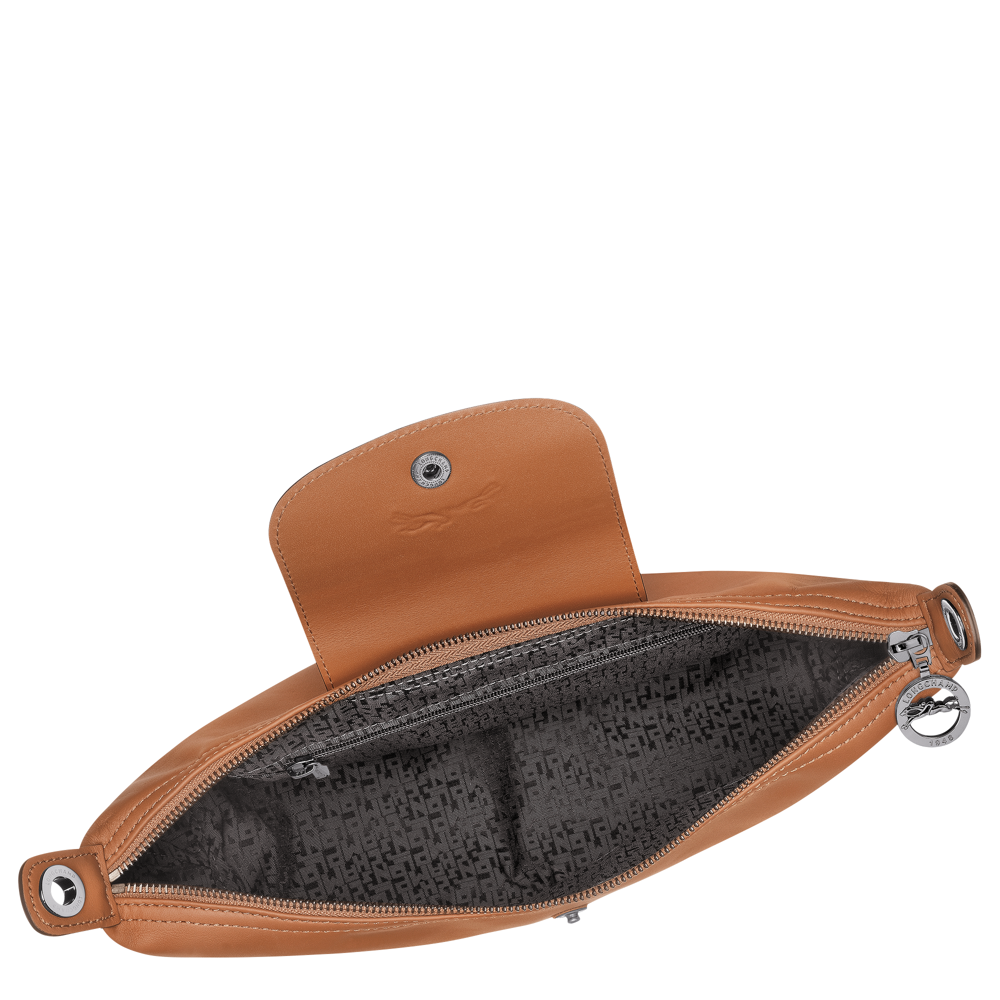 Le Pliage Xtra Hobo 袋 M, 腰果棕