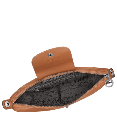 Le Pliage Xtra Hobo 袋 M, 腰果棕