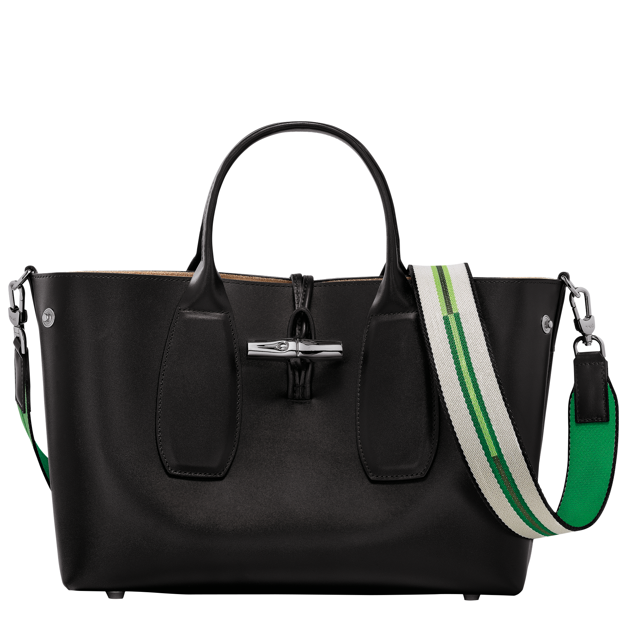 Roseau Handbag M, Black