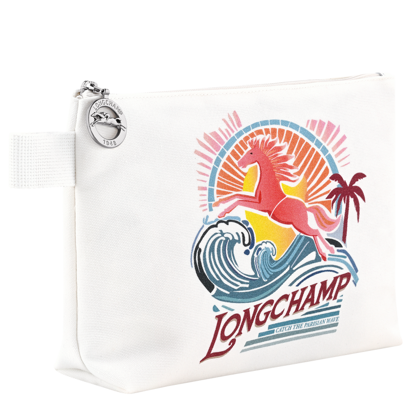 Le Pliage Collection 手拿包 , 彩虹色 - 帆布  - 查看 3 4