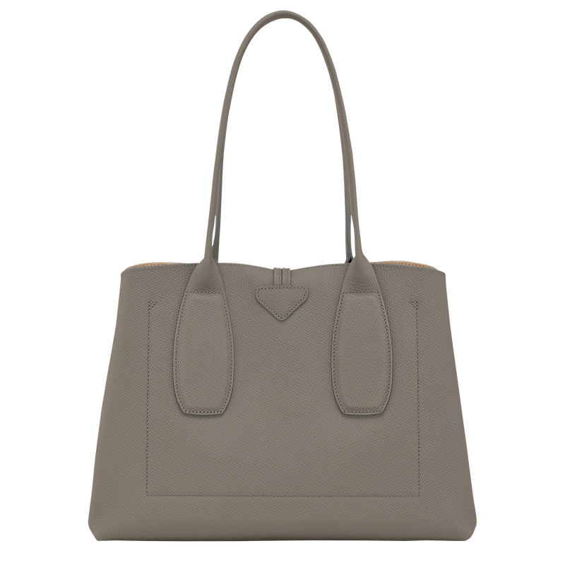 Roseau L Tote bag , Turtledove - Leather  - View 4 of  6