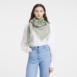 Le Pliage University Scarf , Grey - OTHER