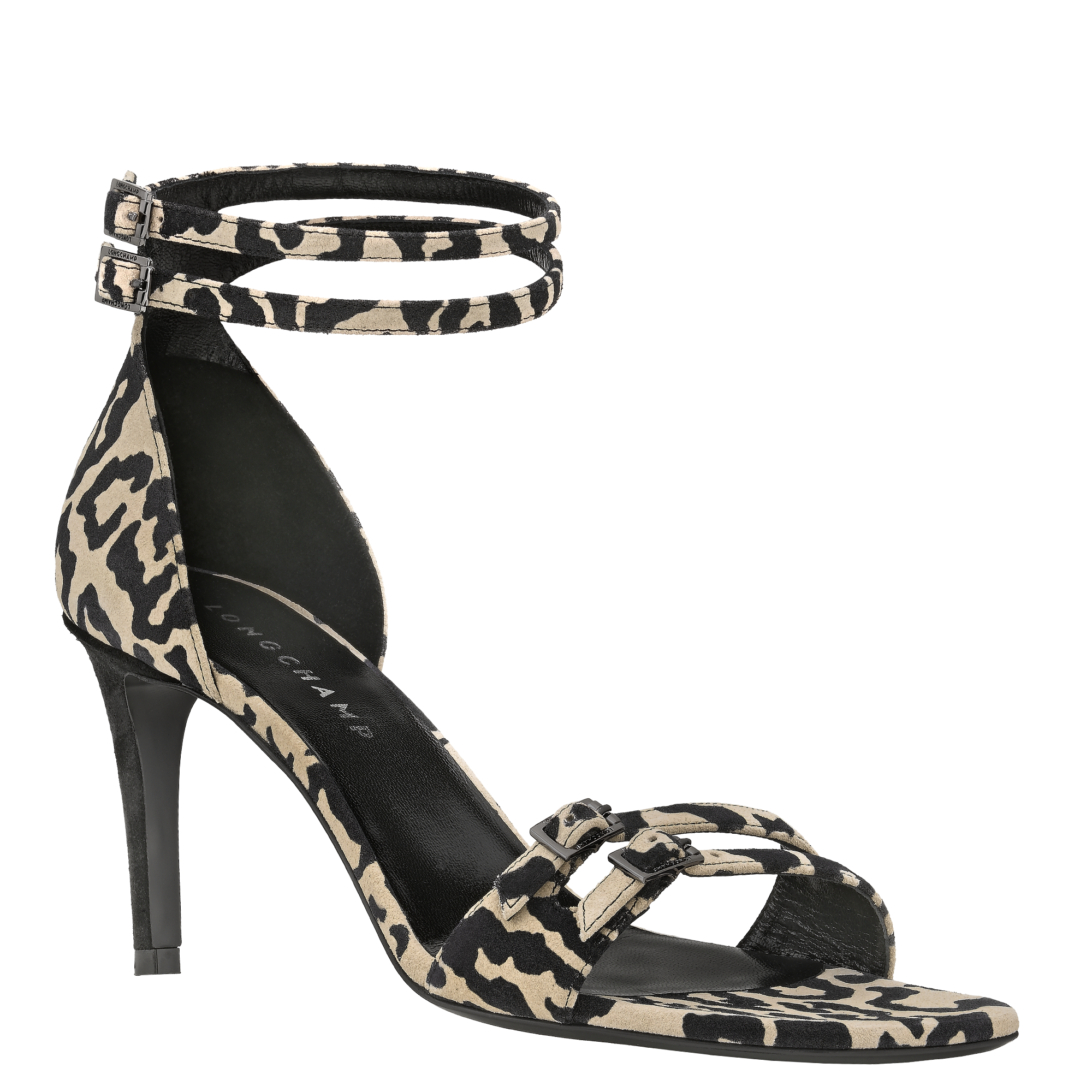 La Baronne 高跟鞋, Black/Beige