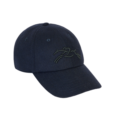 Hat , Navy - Knit