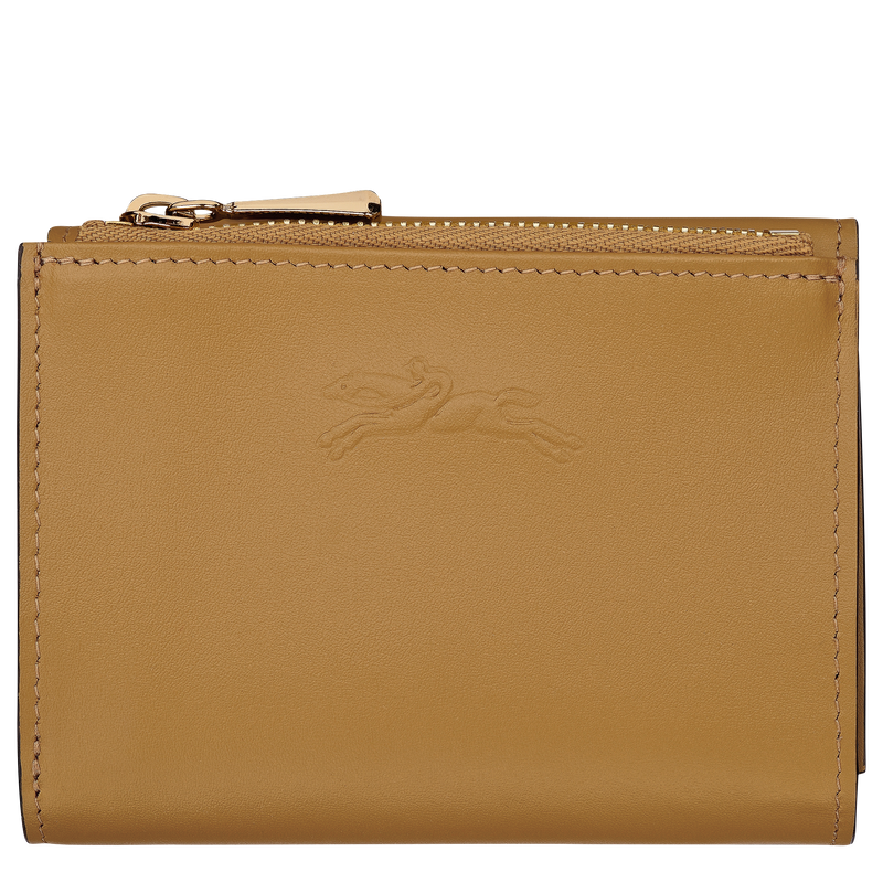 Épure Compact wallet , Nutmeg - Leather  - View 1 of  3