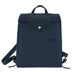 Le Pliage Green M 双肩背包 , 海军蓝色 - 再生帆布