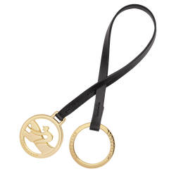 Box-Trot Key rings , Black - Leather