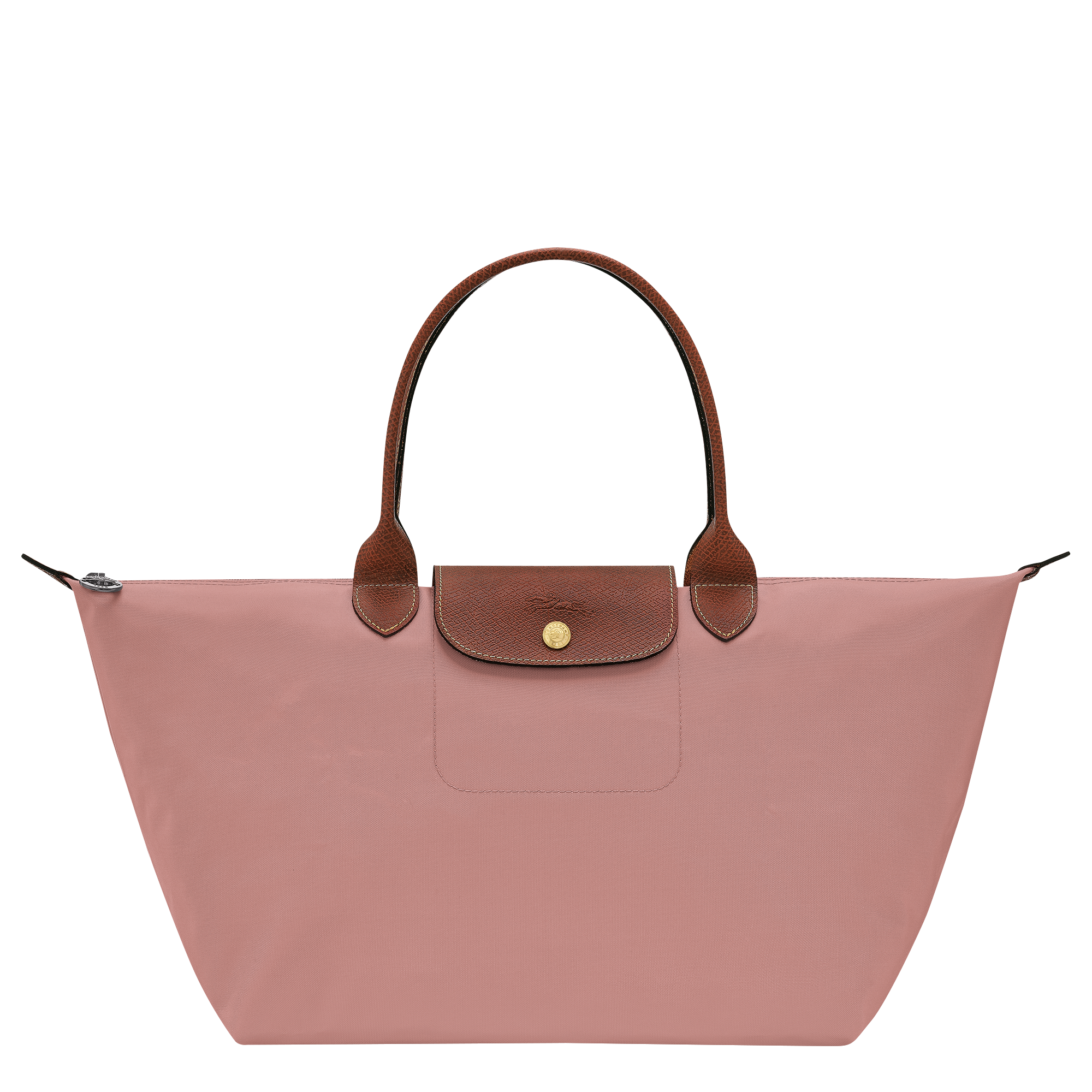 Le Pliage Original Handbag L, Pink Tea