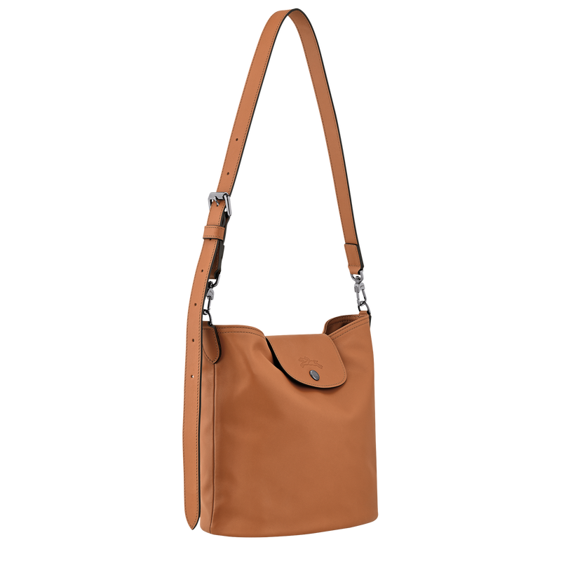 Le Pliage Xtra 单肩包 , 腰果棕 - 皮革  - 查看 3 6