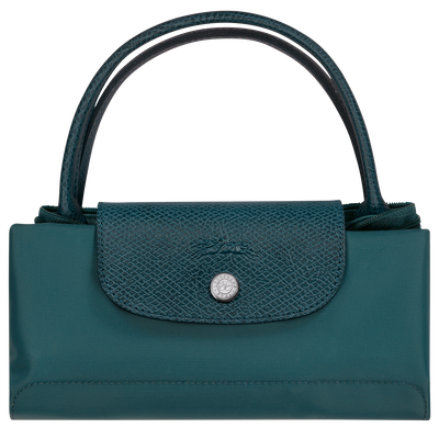 Le Pliage Green 手提包 S, 孔雀蓝色