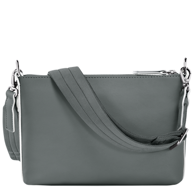 Longchamp 3D 斜挎包 S, 金属灰