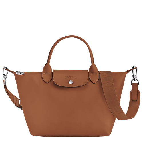 Le Pliage Xtra S Handbag , Cognac - Leather - View 1 of  6