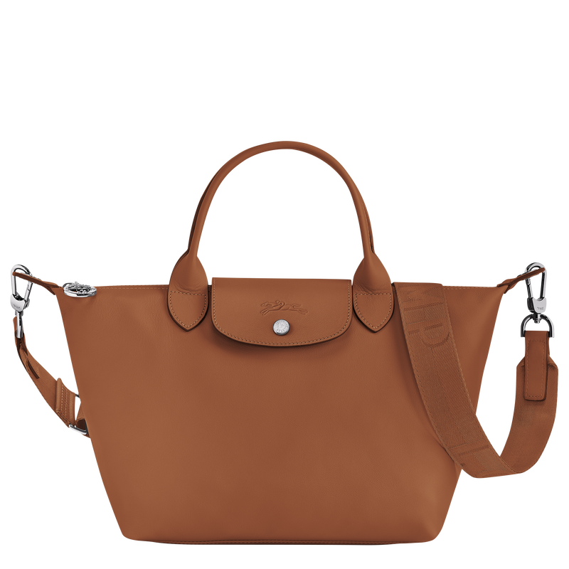 Le Pliage Xtra S Handbag , Cognac - Leather  - View 1 of  6