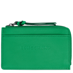 Longchamp 3D 卡夹 , 绿色 - 皮革
