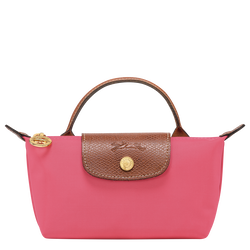 Le Pliage Original 化妆包 , 石榴汁红 - 再生帆布