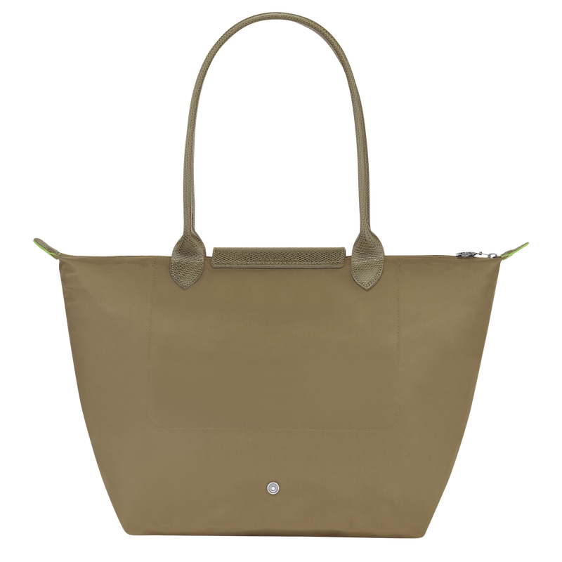 Le Pliage Green L Tote bag , Artichoke - Recycled canvas  - View 4 of  7