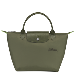 Le Pliage Green S Handbag , Forest - Recycled canvas