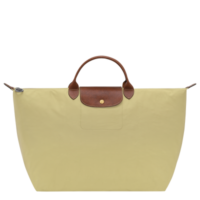 Le Pliage Original L 旅行包 , 开心果绿 - 再生帆布