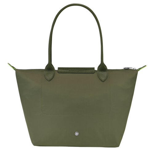 Le Pliage Green M Tote bag , Forest - Recycled canvas - View 4 of  6