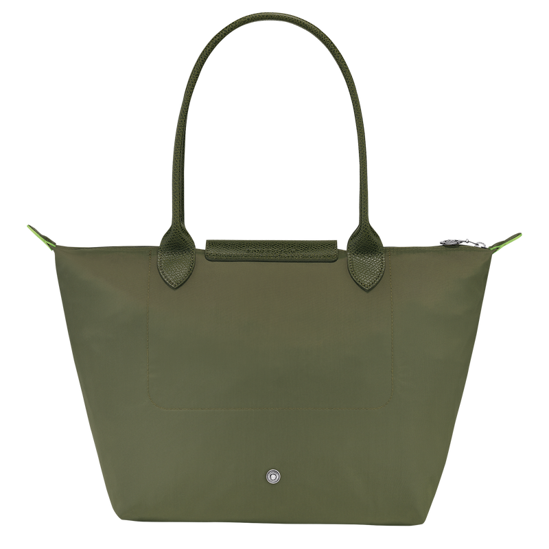 Le Pliage Green M Tote bag , Forest - Recycled canvas  - View 4 of  6