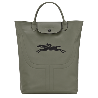 Le Pliage Xtra M Boots bag , Khaki - Leather