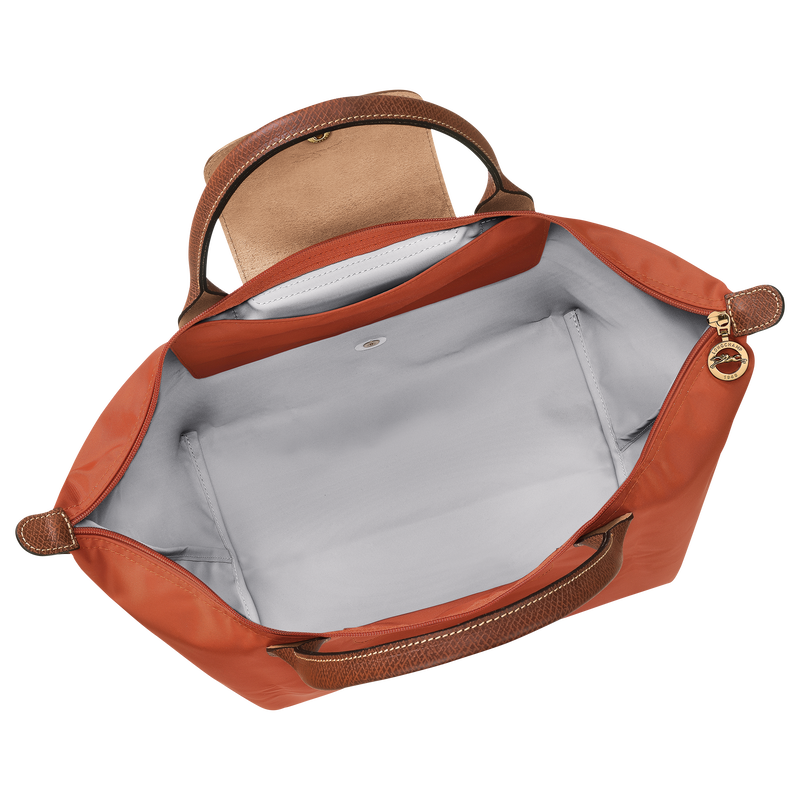Le Pliage Original M Handbag , Brick - Recycled canvas  - View 5 of  7