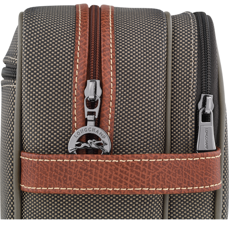 Boxford 洗漱包 , 深棕色 - 再生帆布  - 查看 5 5