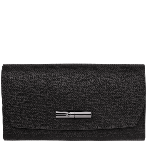 Roseau Continental wallet , Black - Leather - View 1 of  4