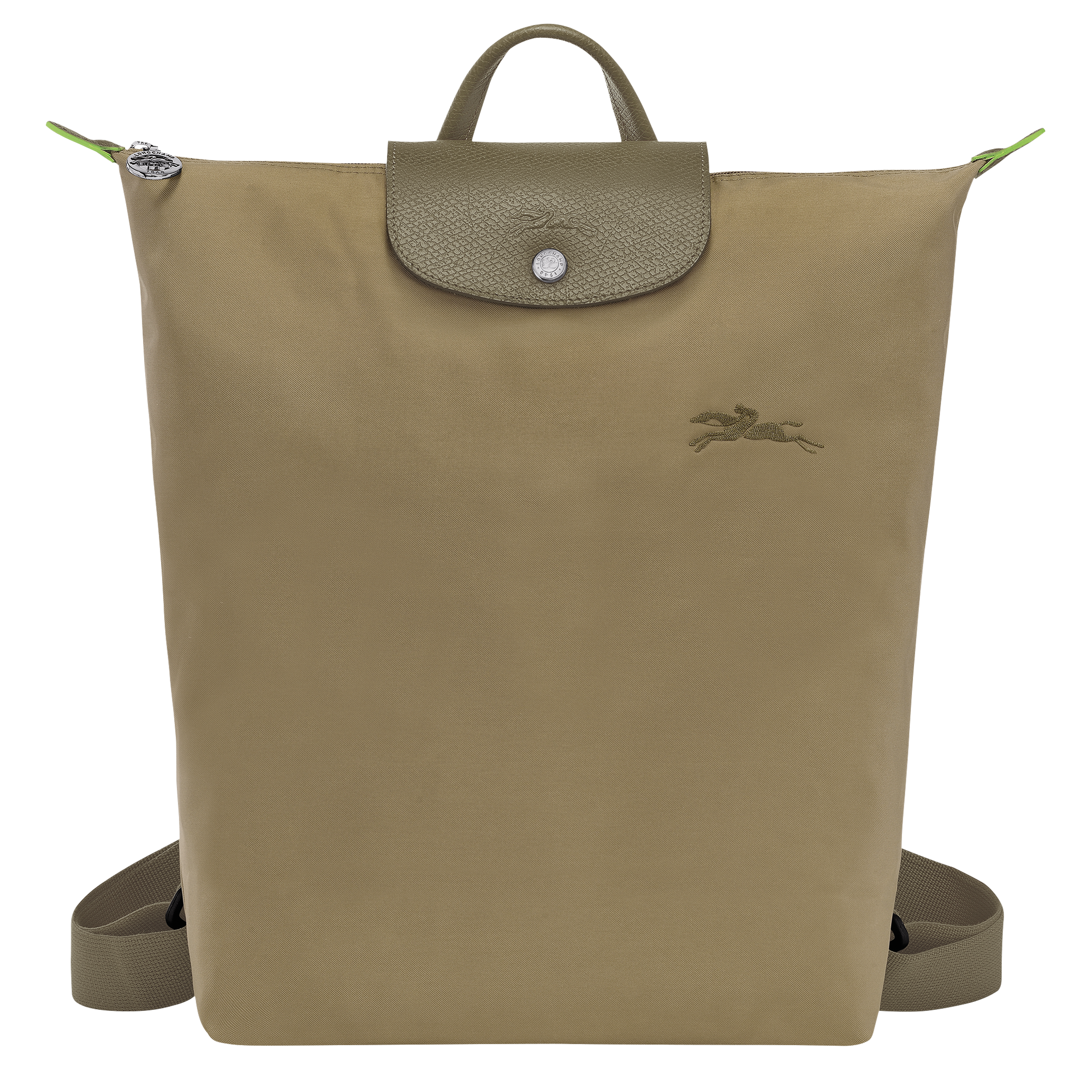 Le Pliage Green Backpack M, Artichoke