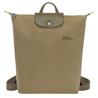 Le Pliage Green M Backpack , Artichoke - Recycled canvas