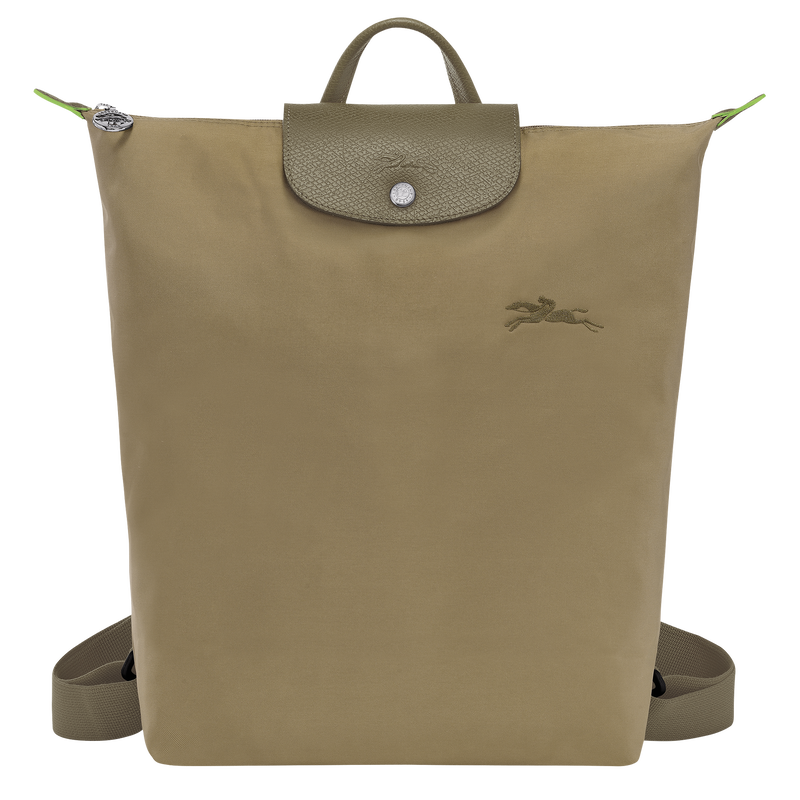Le Pliage Green M Backpack , Artichoke - Recycled canvas  - View 1 of  6