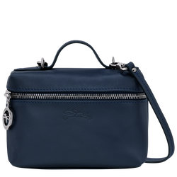 Le Pliage Xtra XS Vanity , Navy - Leather