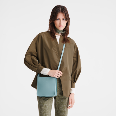 Le Foulonné Crossbody bag S, Eucalyptus