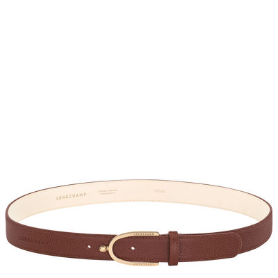 女士皮带 , 咖啡棕 - 皮革