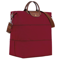 Le Pliage Original 可扩展旅行包 , 红色 - 再生帆布