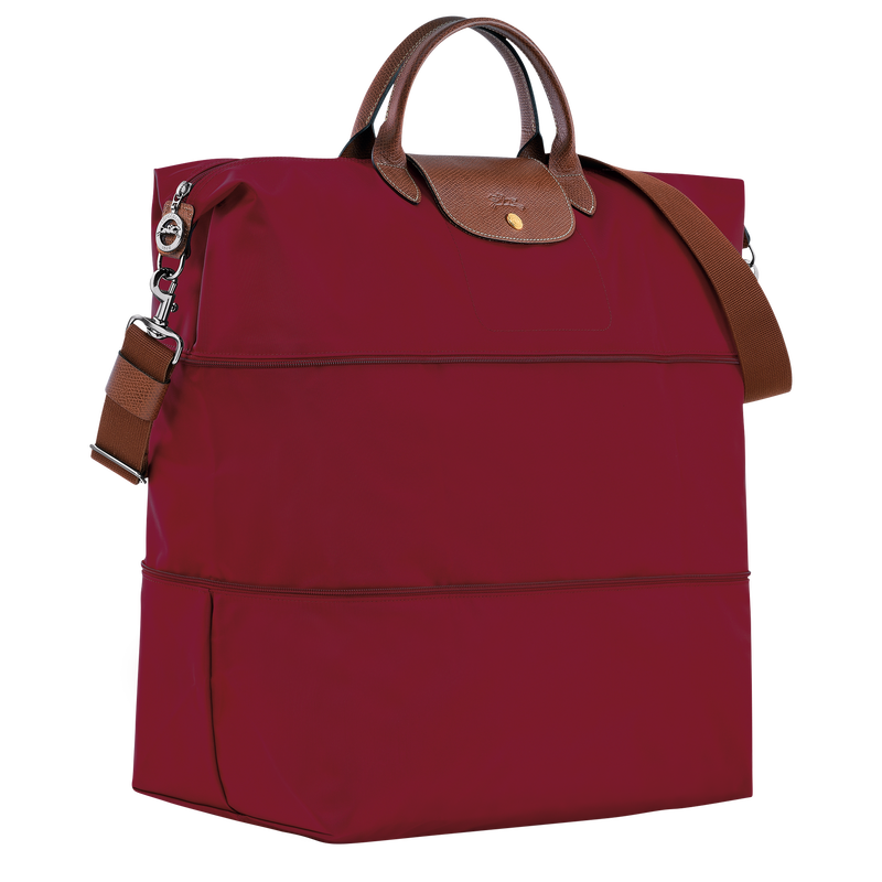Le Pliage Original 可扩展旅行包 , 红色 - 再生帆布  - 查看 2 5