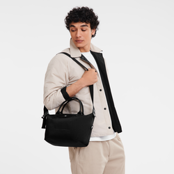 Le Pliage Energy S 小号手提包 , 黑色 - 再生帆布