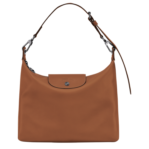 Le Pliage Xtra M Hobo bag , Cognac - Leather - View 1 of  6