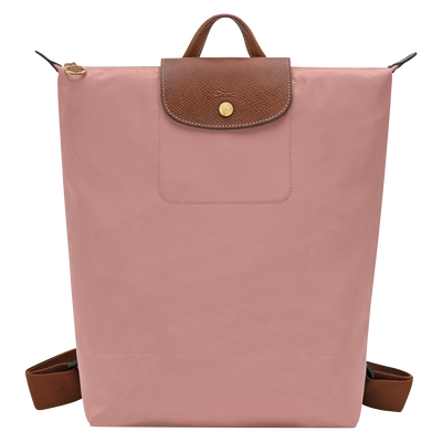 Le Pliage Original M 双肩背包 , 茶粉色 - 帆布