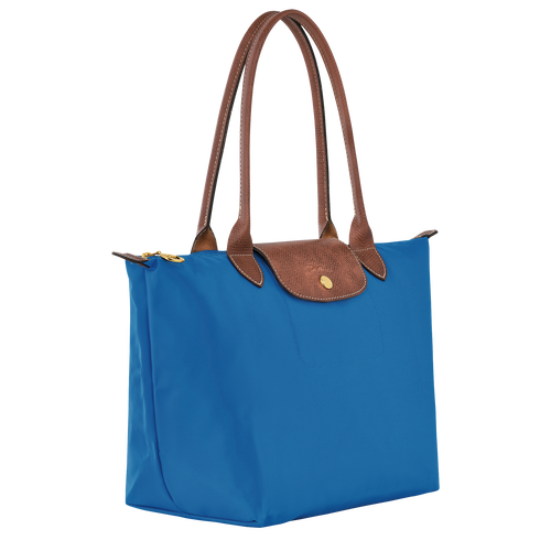 Le Pliage Original M Tote bag , Cobalt - Recycled canvas - View 3 of  6