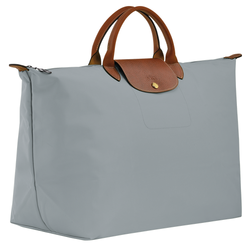 Le Pliage Original S Travel bag , Steel - Recycled canvas - View 3 of  7